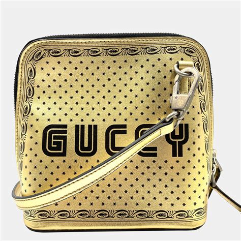 gucci gold crossbody bag|gucci crossbody bag poshmark.